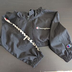 Champion Black Zip-Up Jacket